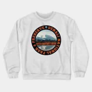 Denali National Park circle Crewneck Sweatshirt